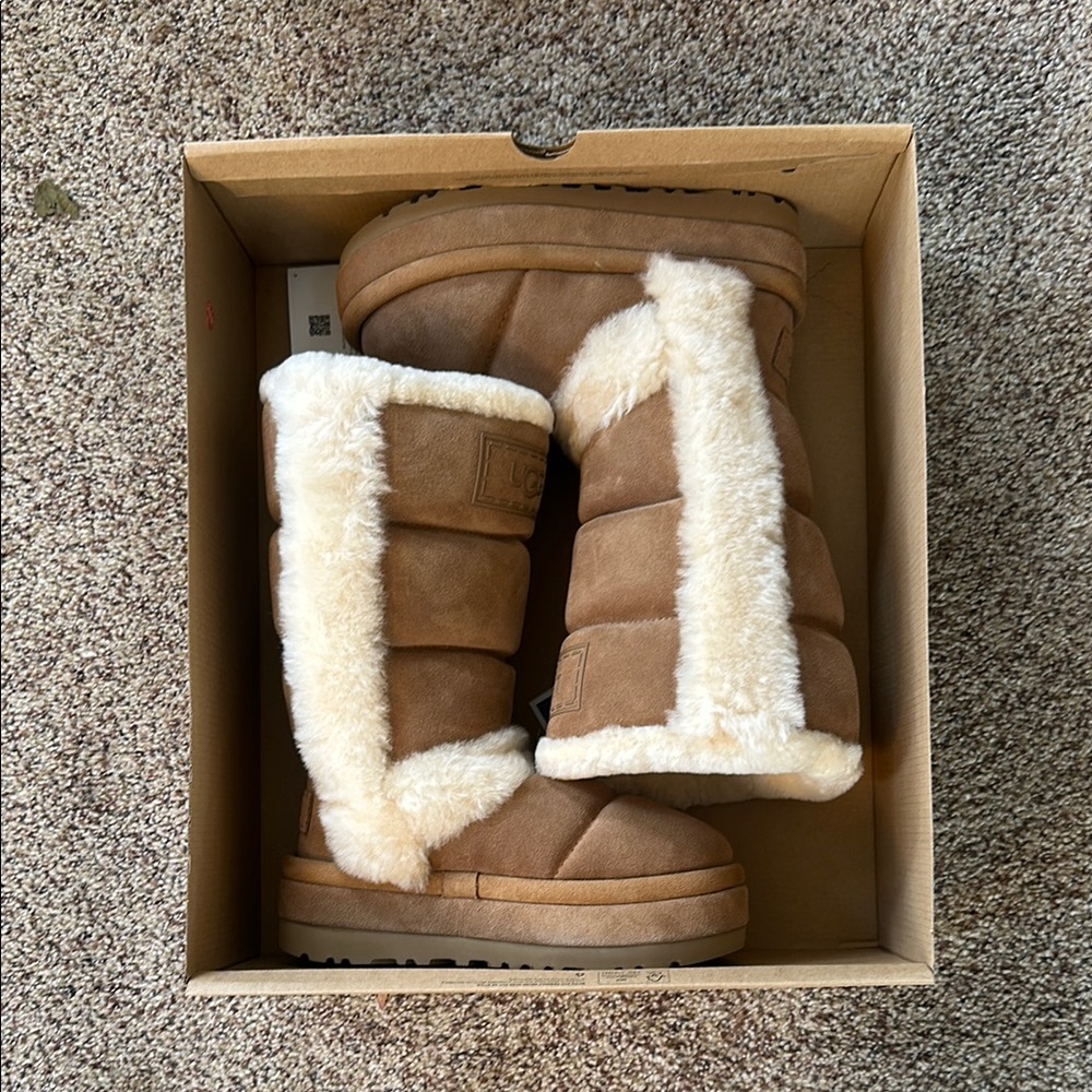 UGG Brown Shearling Boots